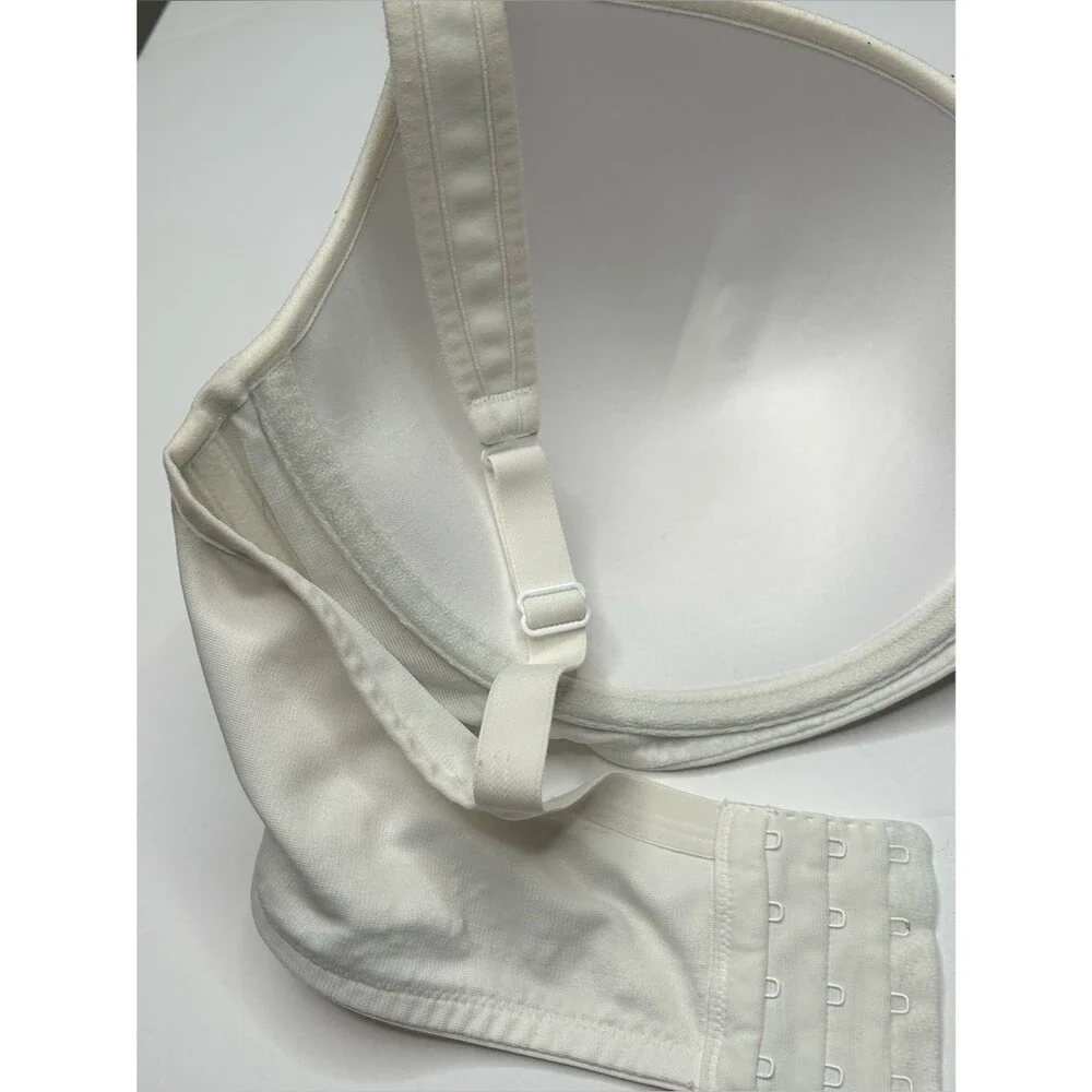 Cacique White Smooth Molded lined Bra 42DDD 42F